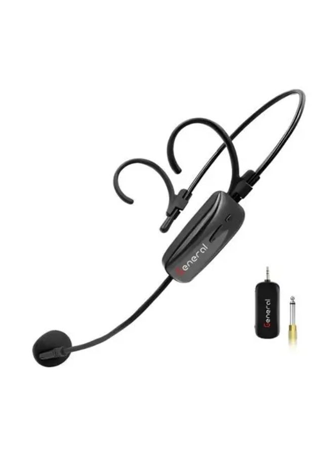 General GH-W1 Headset Wireless MicroPhone - Black - Image 2